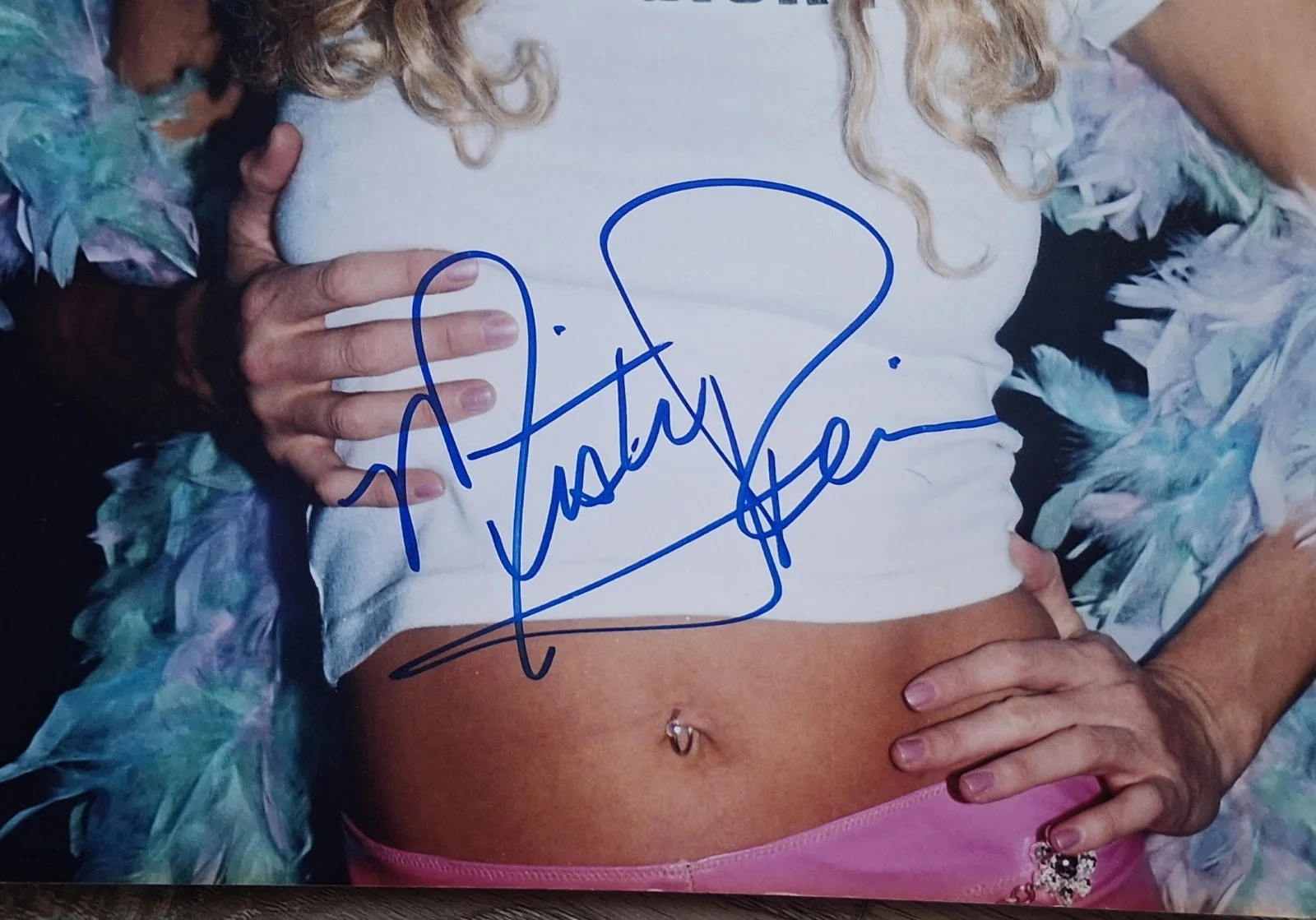 Misty Rain Signed 8x12" Original PHOTO #1, image 2