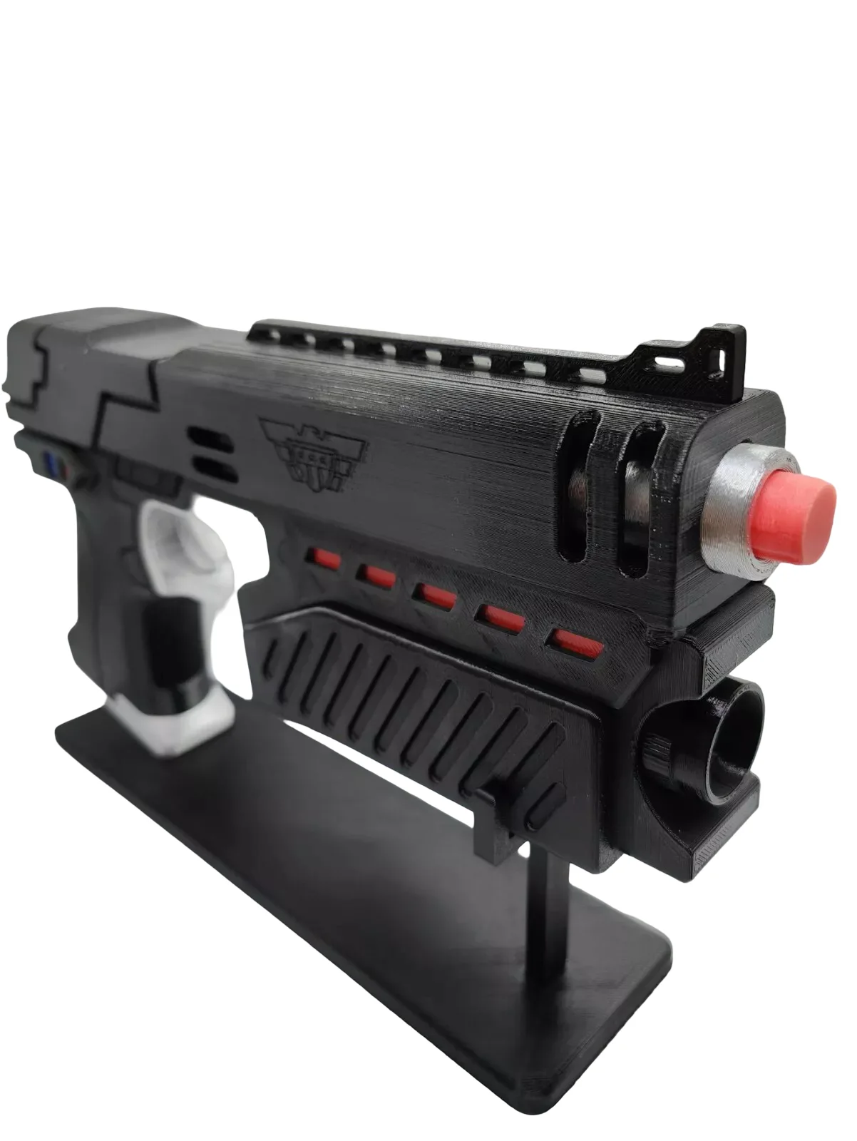 Judge Dredd Lawgiver MK2 Style Prop – 3D Printed & Painted Display Model, image 2