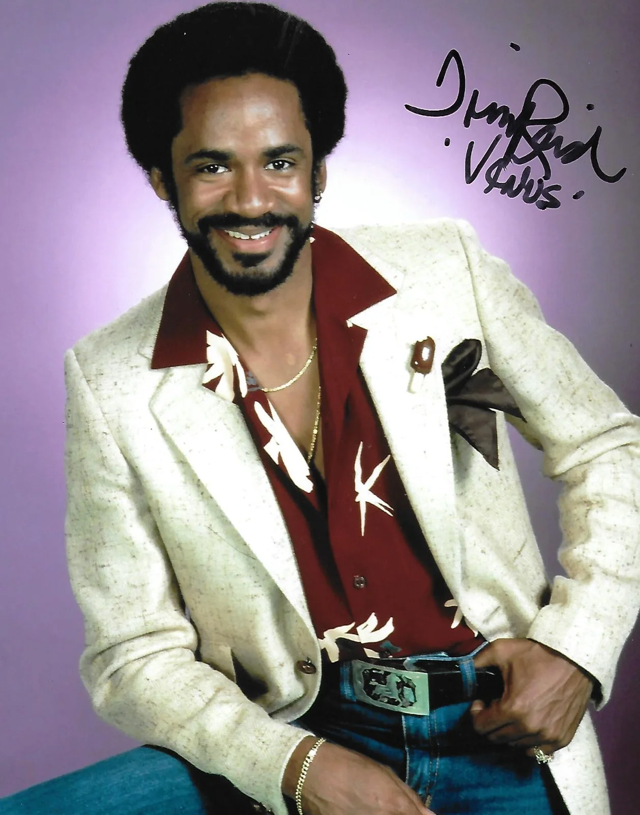 Tim Reid — Tim Reid autographed 8x10 photo WRPK Simon & Simon IT Actor Rare COA LOOK!!