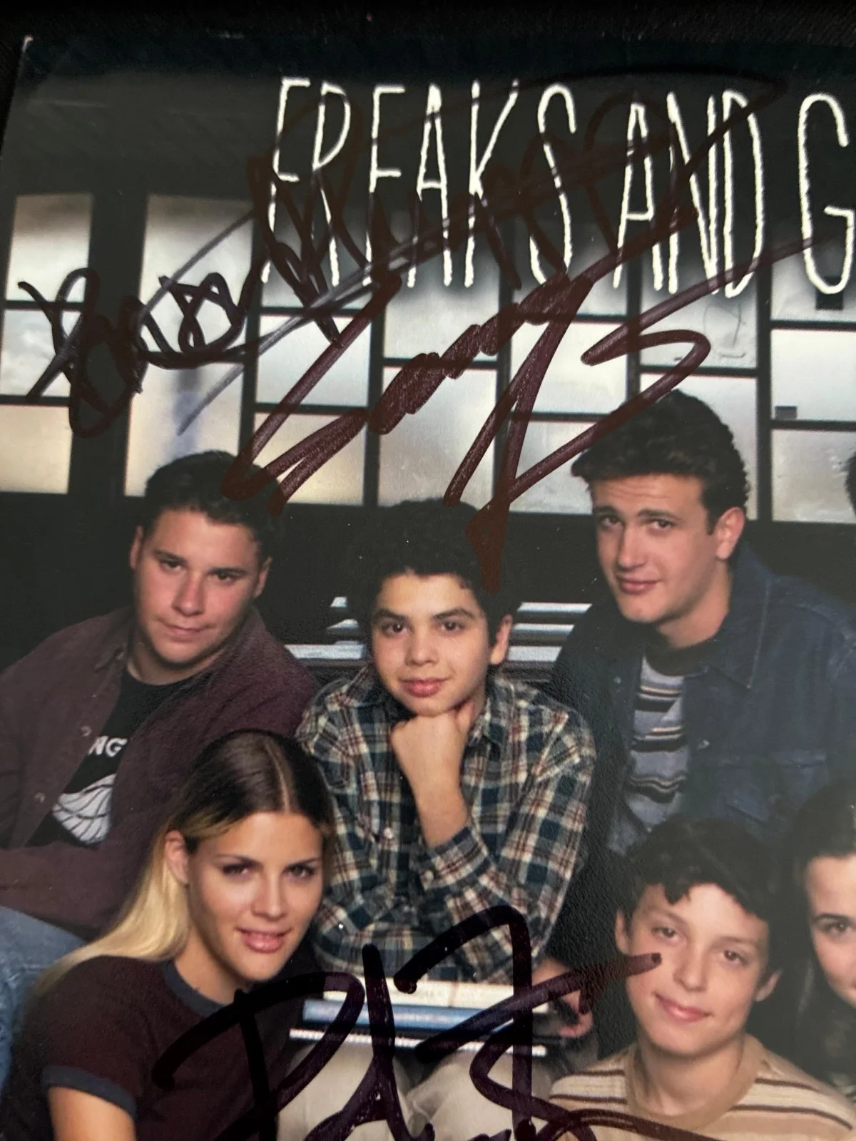 Freaks and Geeks + Undeclared Cast Signed Poster (14+ Signatures) Rare Early, image 4