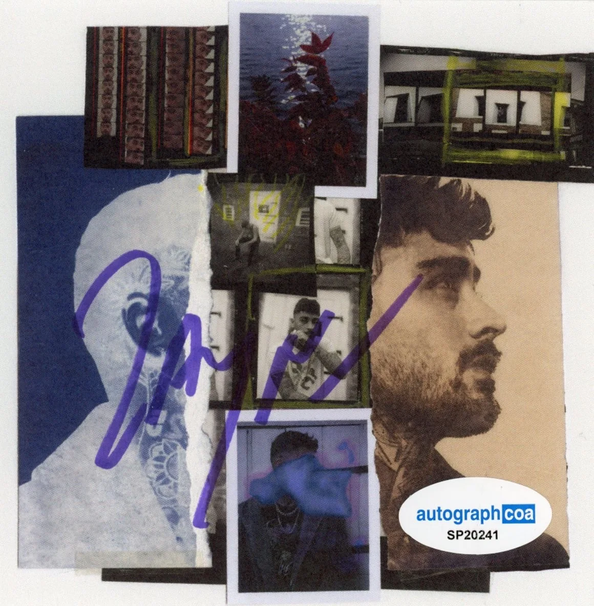 Zayn Malik Signed Autograph Room Under The Stairs CD Framed One Direction ACOA, изображение 4