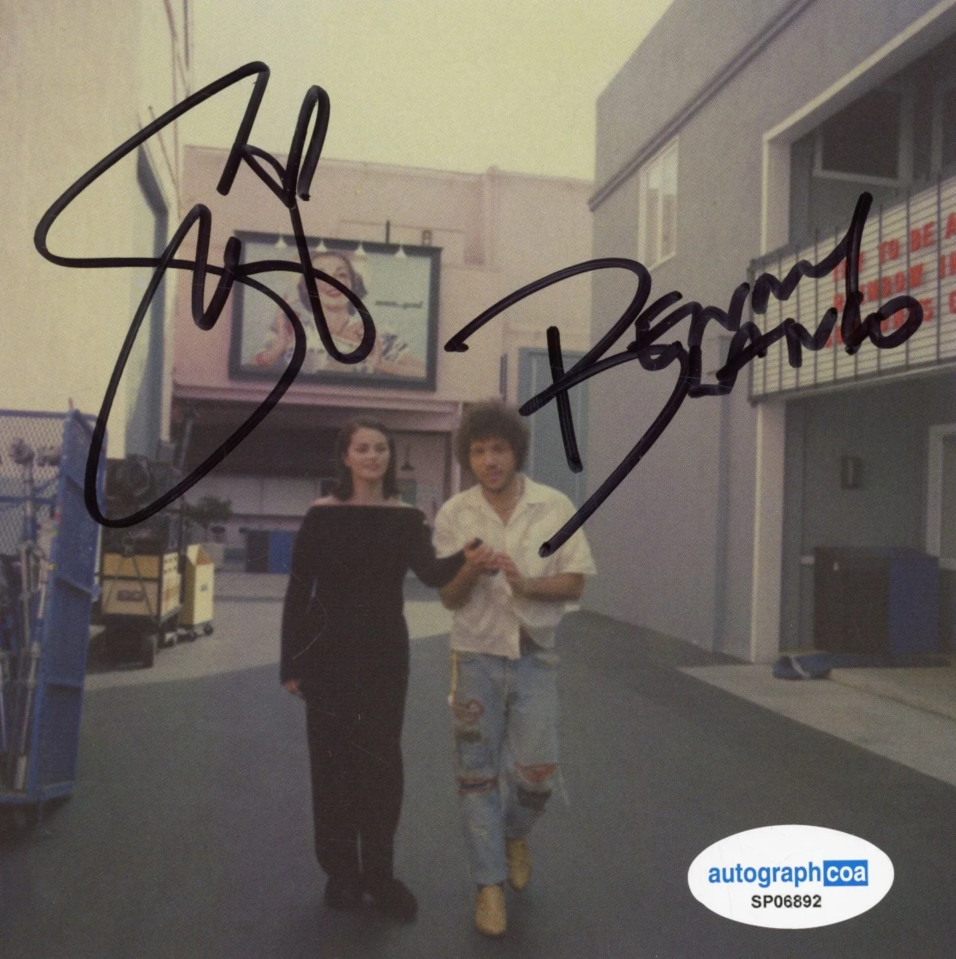 Selena Gomez & Benny Blanco Signed I Said I Love You First CD Framed ACOA COA, изображение 2