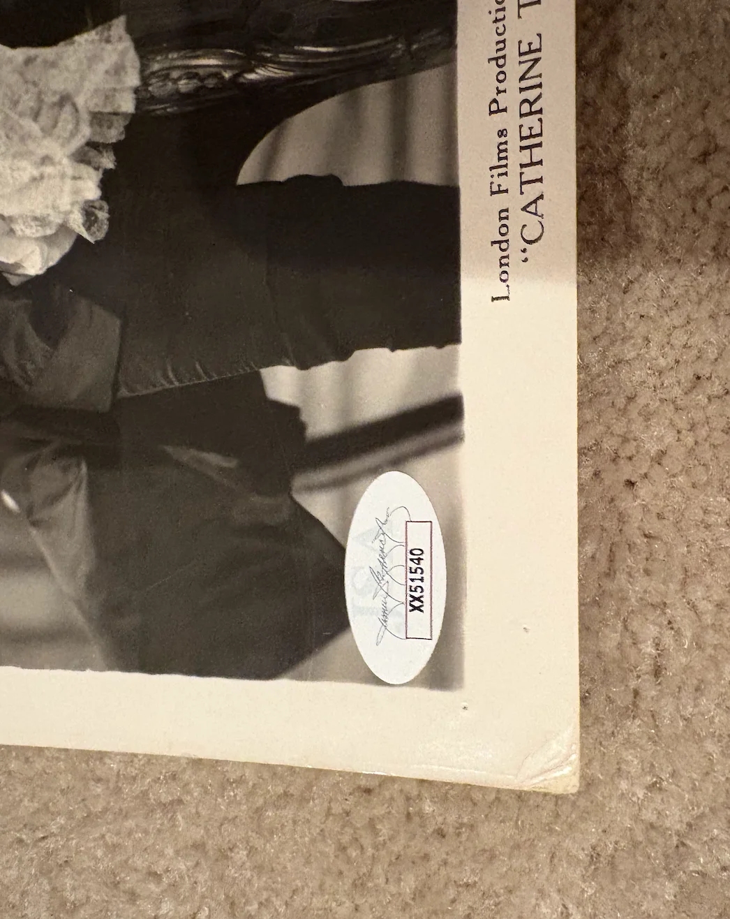 Douglas Fairbanks, Jr. jsa COA Certified Autograph Signed 8x10 Photo, изображение 4