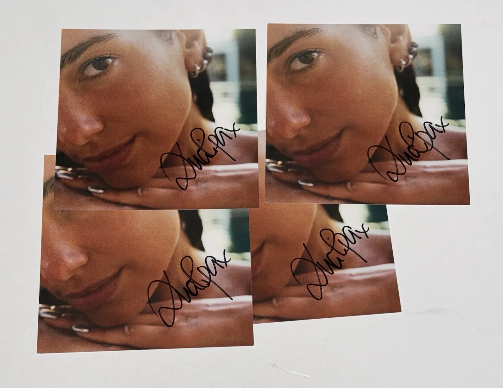 Dua Lipa Signed Autograph Radical Optimism CD Framed Future Nostalgia Singer COA, image 4