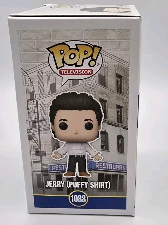 Jerry Seinfeld — JERRY SEINFELD PUFFY SHIRT SIGNED FUNKO POP JSA COMEDIAN SEINFELD TV SHOW, изображение 4