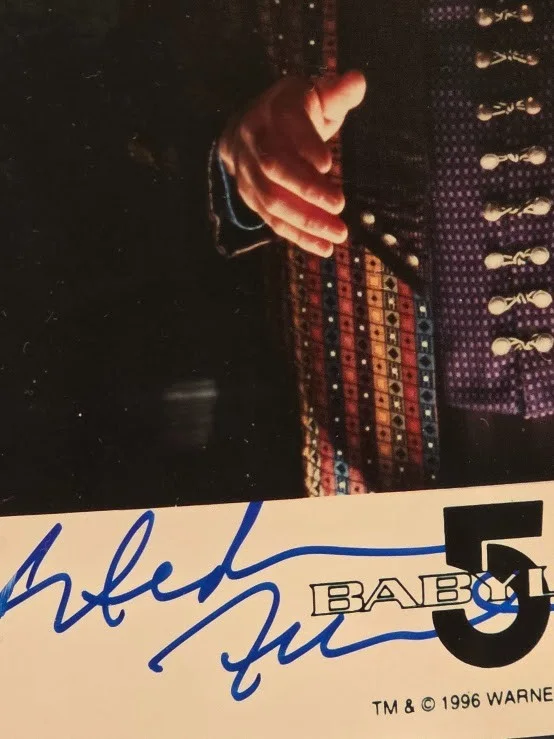 Stephen Furst — Stephen Furst as Vir Cotto Star Babylon 5 Signed Photo, image 2