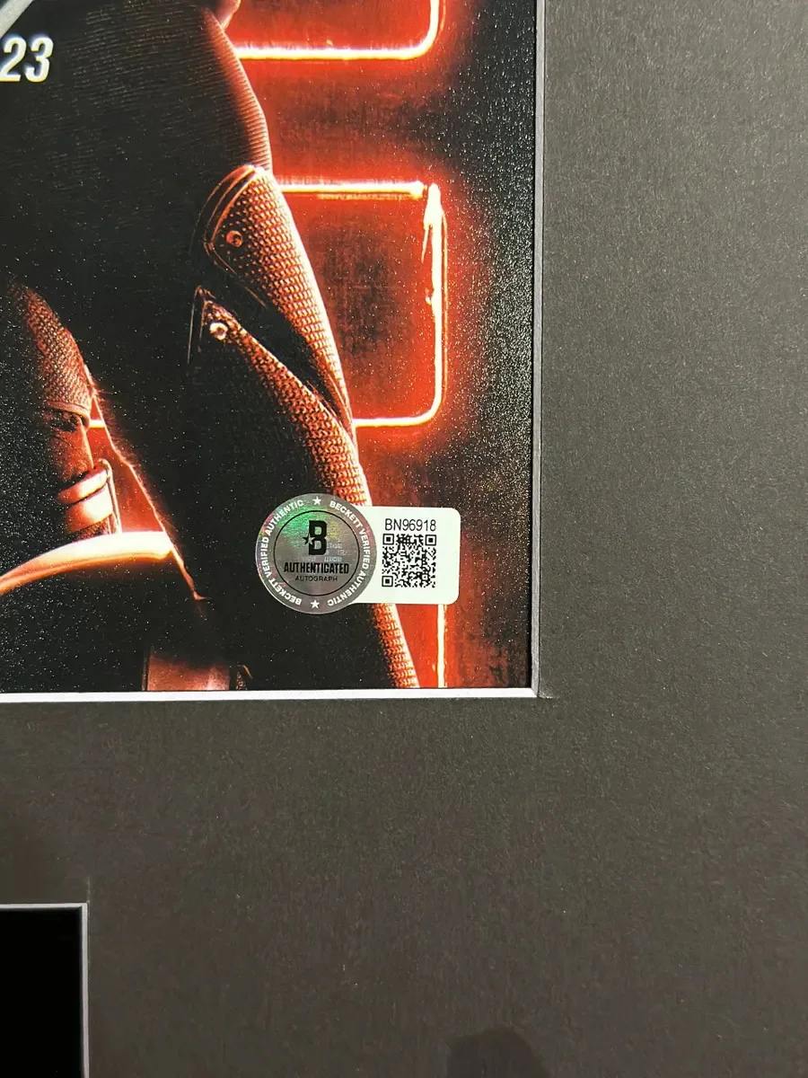 Henry Golding — Henry Golding Signed "Snake Eyes" 8x10 Mini Movie Poster, image 2