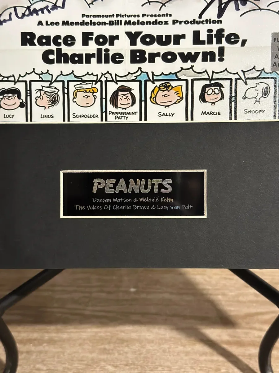 Duncan Watson, Melanie Kohn — Duncan Watson And Melanie Kohn Signed "Charlie Brown" 8x10 Photo, изображение 4