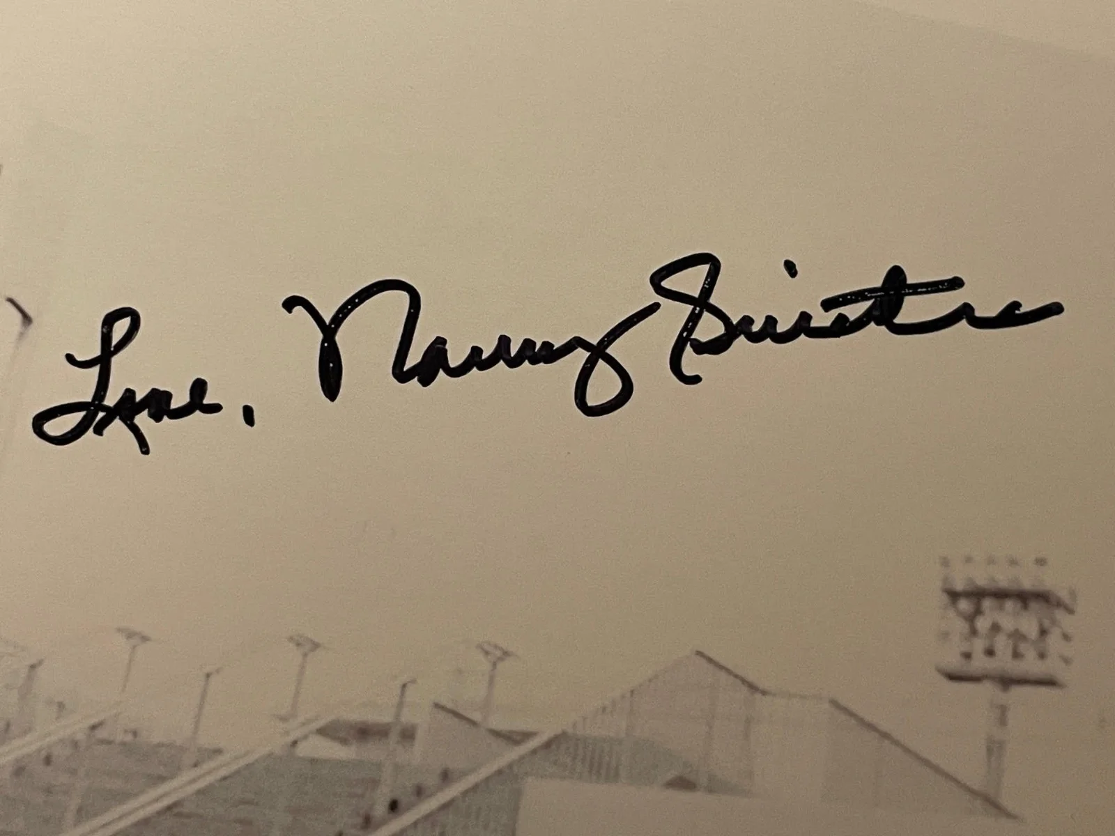 RARE SIGNED Nancy Sinatra Promotional 8.5x11 Photo Ron Joy Numbered USED GOOD, изображение 2