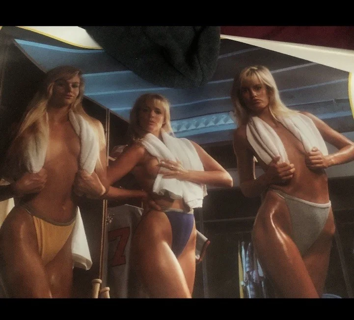 Triple Play 22x34 Sexploitation Autographed Sports Poster, изображение 2