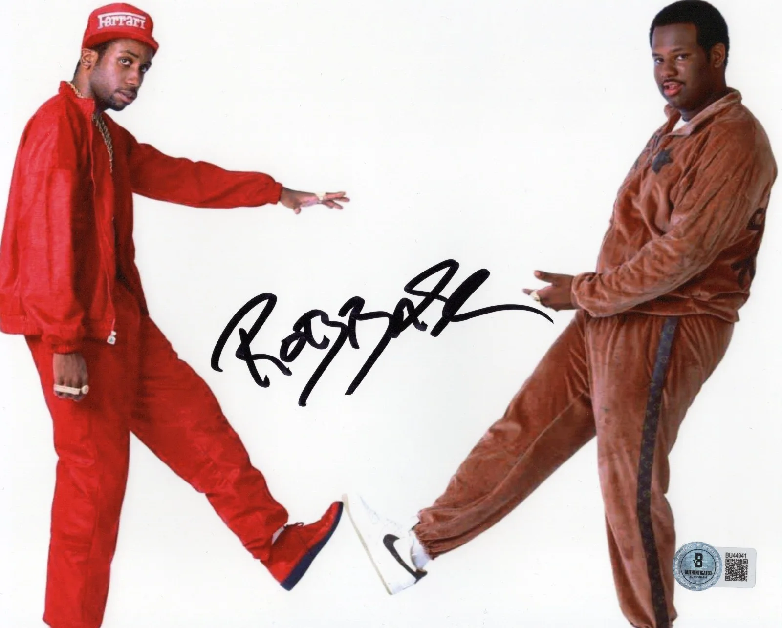 ROB BASE SIGNED 8x10 PHOTO HARLEM HIP HOP LEGEND RAPPER DJ BECKETT BAS COA, изображение 2
