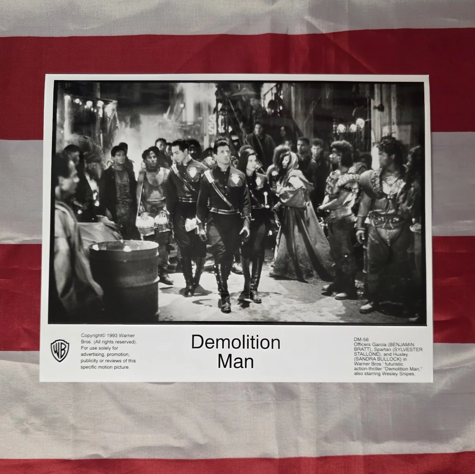 4x Original Demolition Man Movie Press Stills 1993 8x10 Sylvester Stallone, image 2