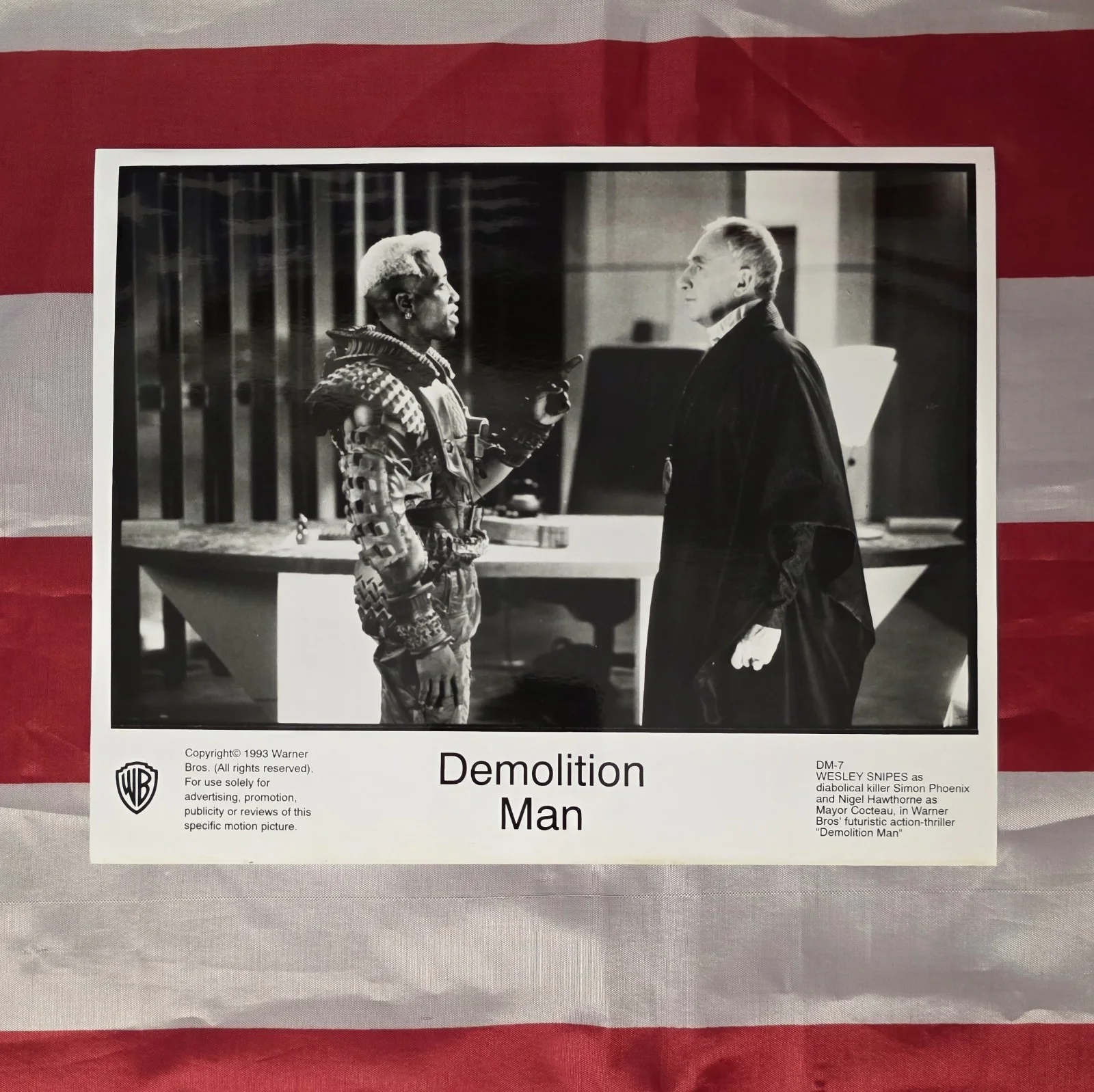 4x Original Demolition Man Movie Press Stills 1993 8x10 Sylvester Stallone, image 4