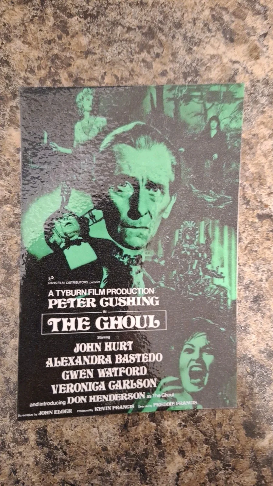 Vintage Style Postcard "The Ghoul" 1975 – Reproduction Art – Print, изображение 3