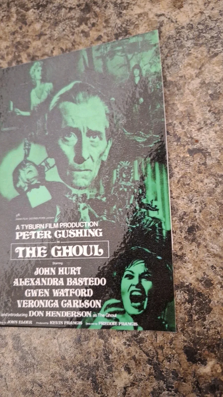 Vintage Style Postcard "The Ghoul" 1975 – Reproduction Art – Print, изображение 4