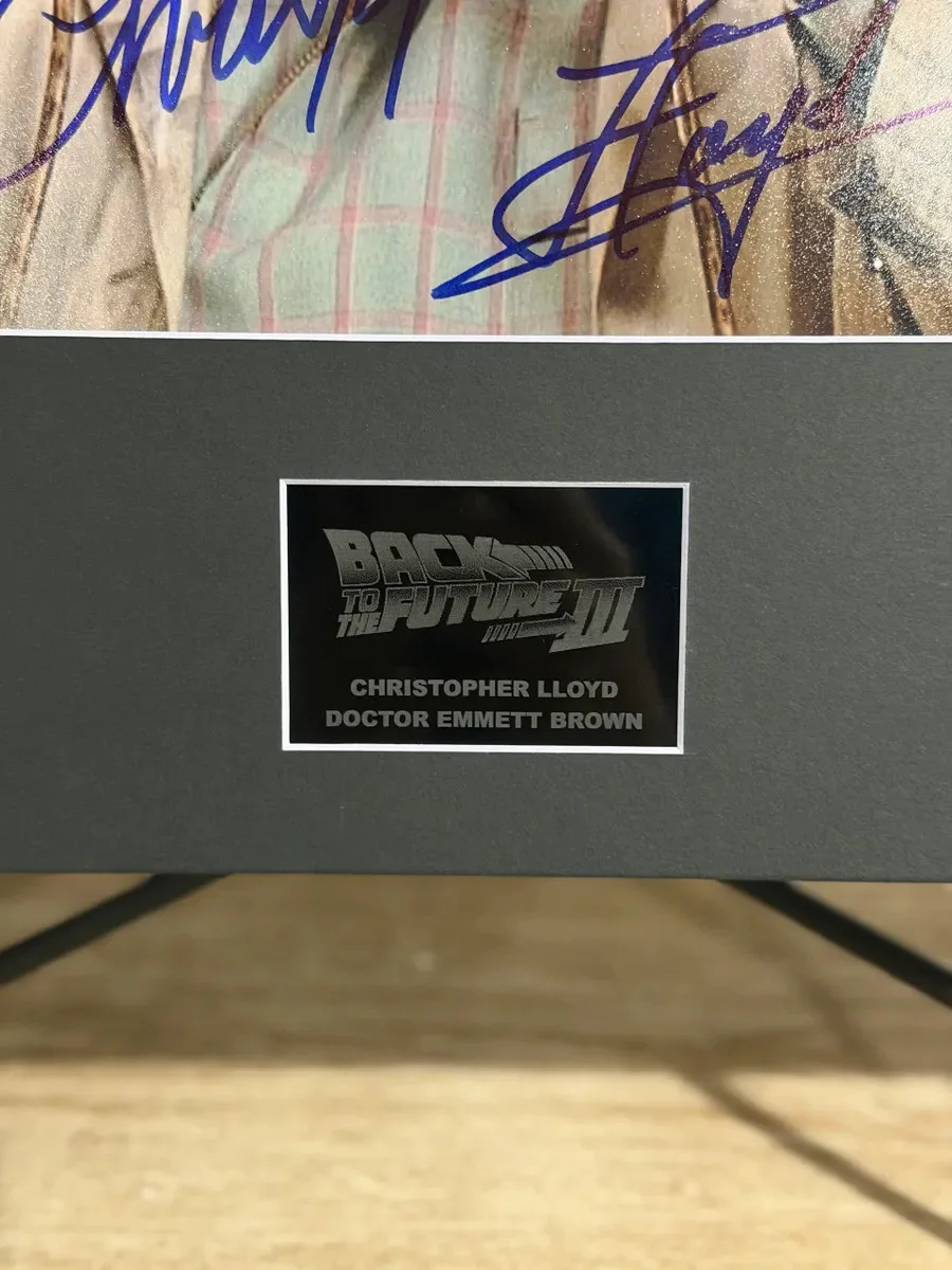 Christopher Lloyd — Christopher Lloyd Signed Back To The Future III, image 3