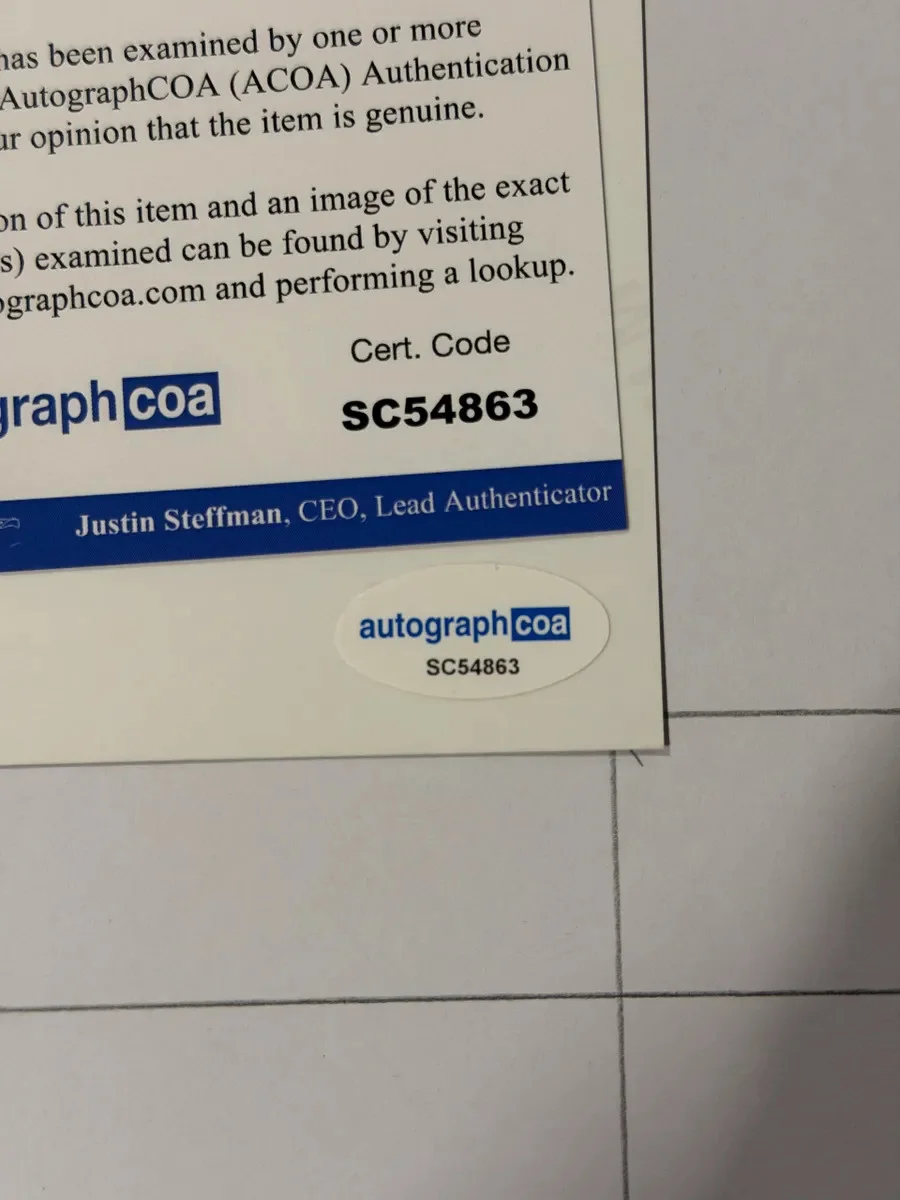 Christopher Lloyd — Christopher Lloyd Signed Back To The Future III, image 4