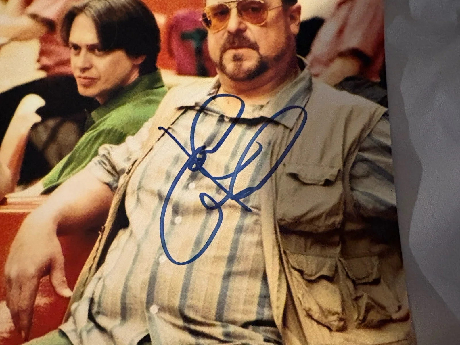 JOHN GOODMAN — JOHN GOODMAN SIGNED 'BIG LEBOWSKI' 11x14 PHOTO AUTOGRAPHED BECKETT BAS COA, изображение 2