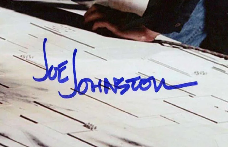 PAUL HUSTON JOE JOHNSTON DUAL SIGNED 11x14 PHOTO ILM STAR WARS RARE BECKETT BAS, изображение 3
