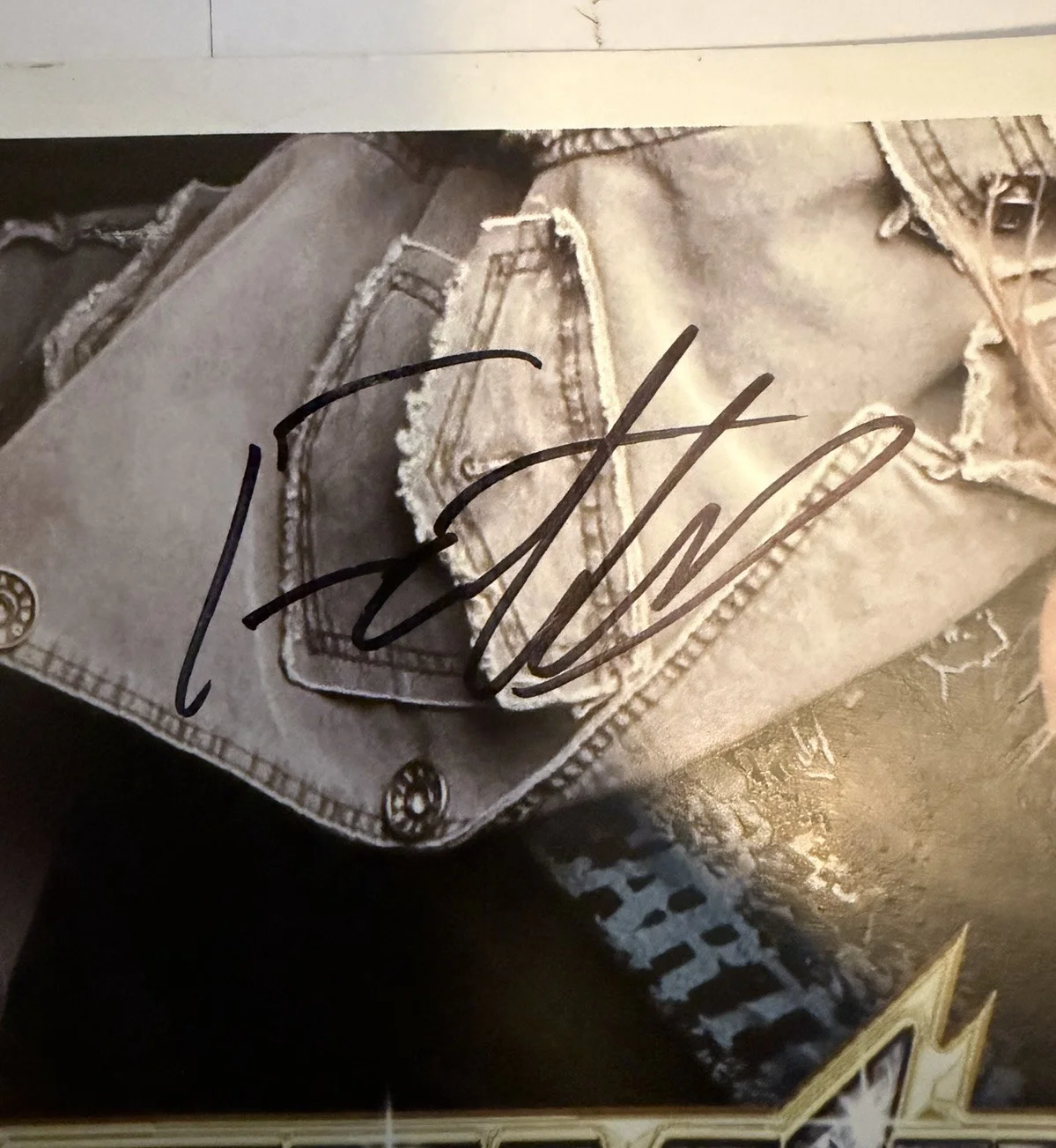 Family Force 5 Business Up Front Party In Back 12x18 Signed Autographed Poster, image 3