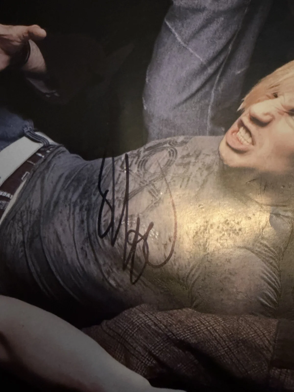 Family Force 5 Business Up Front Party In Back 12x18 Signed Autographed Poster, image 5