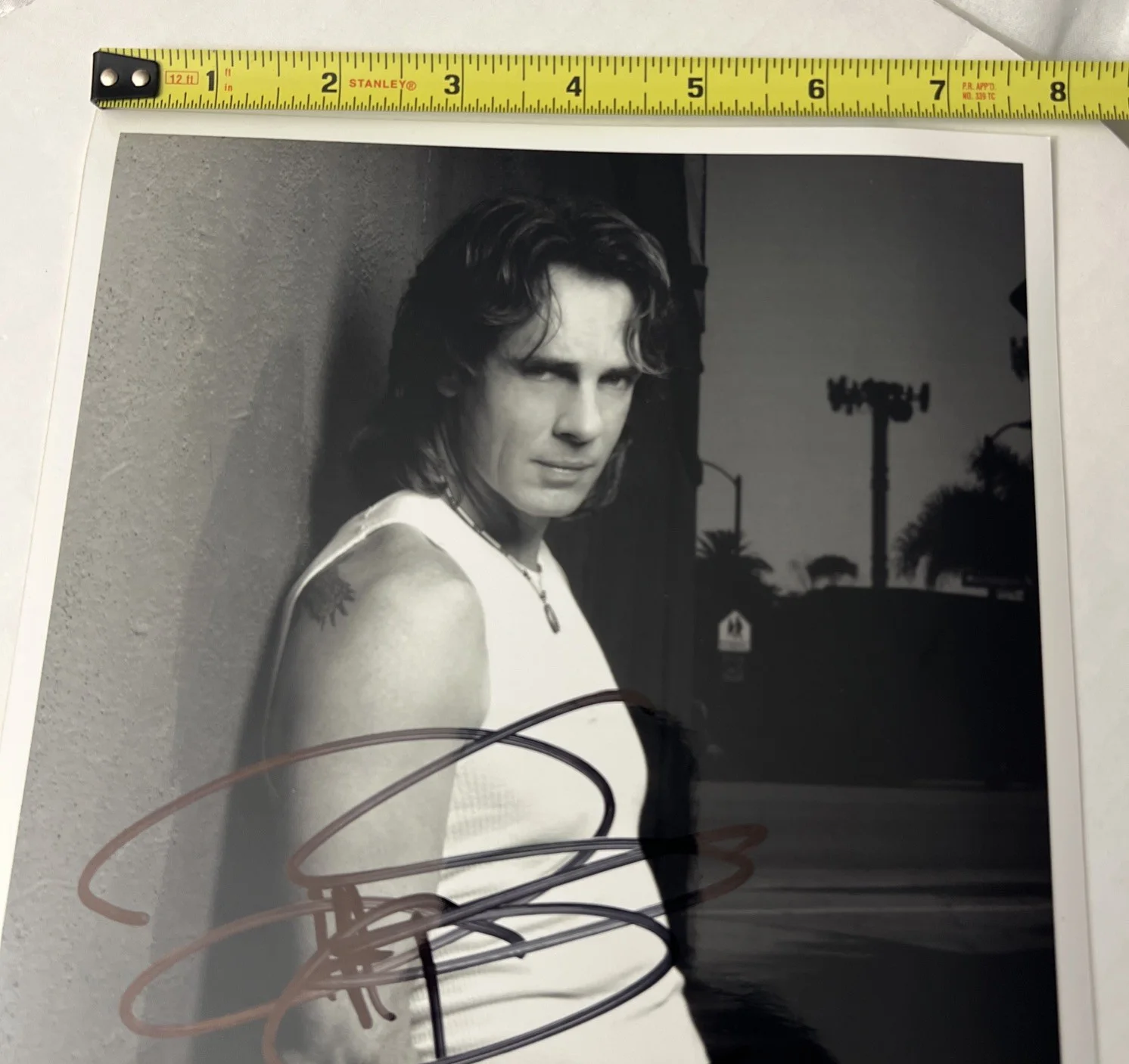 Rick Springfield autographed 8x10 Photo see photos for more details authentic., image 5