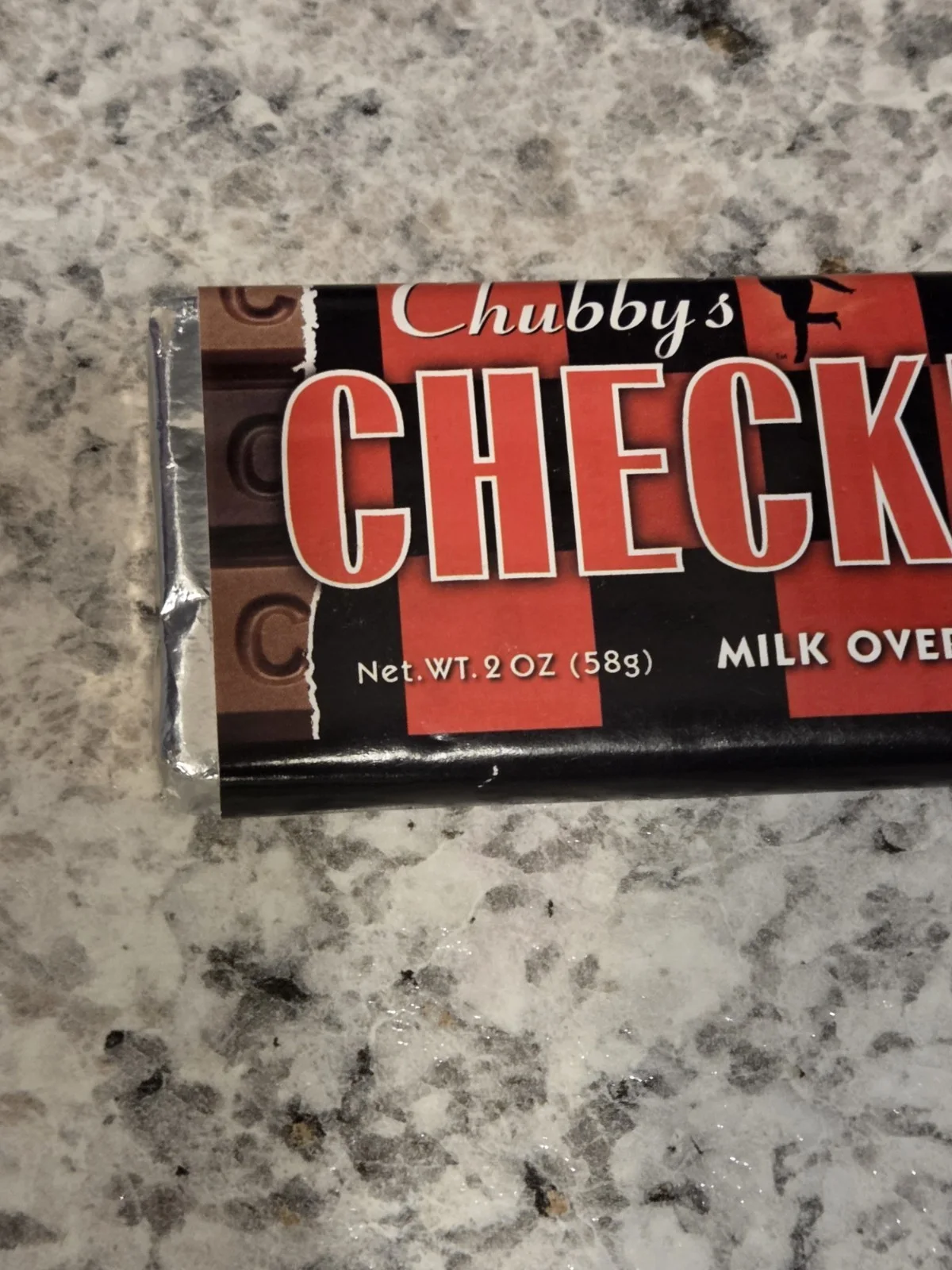 Vtg Signed Chubby Checker Checkerbar a Nice Piece of Chocolate Signed By An Icon, изображение 3