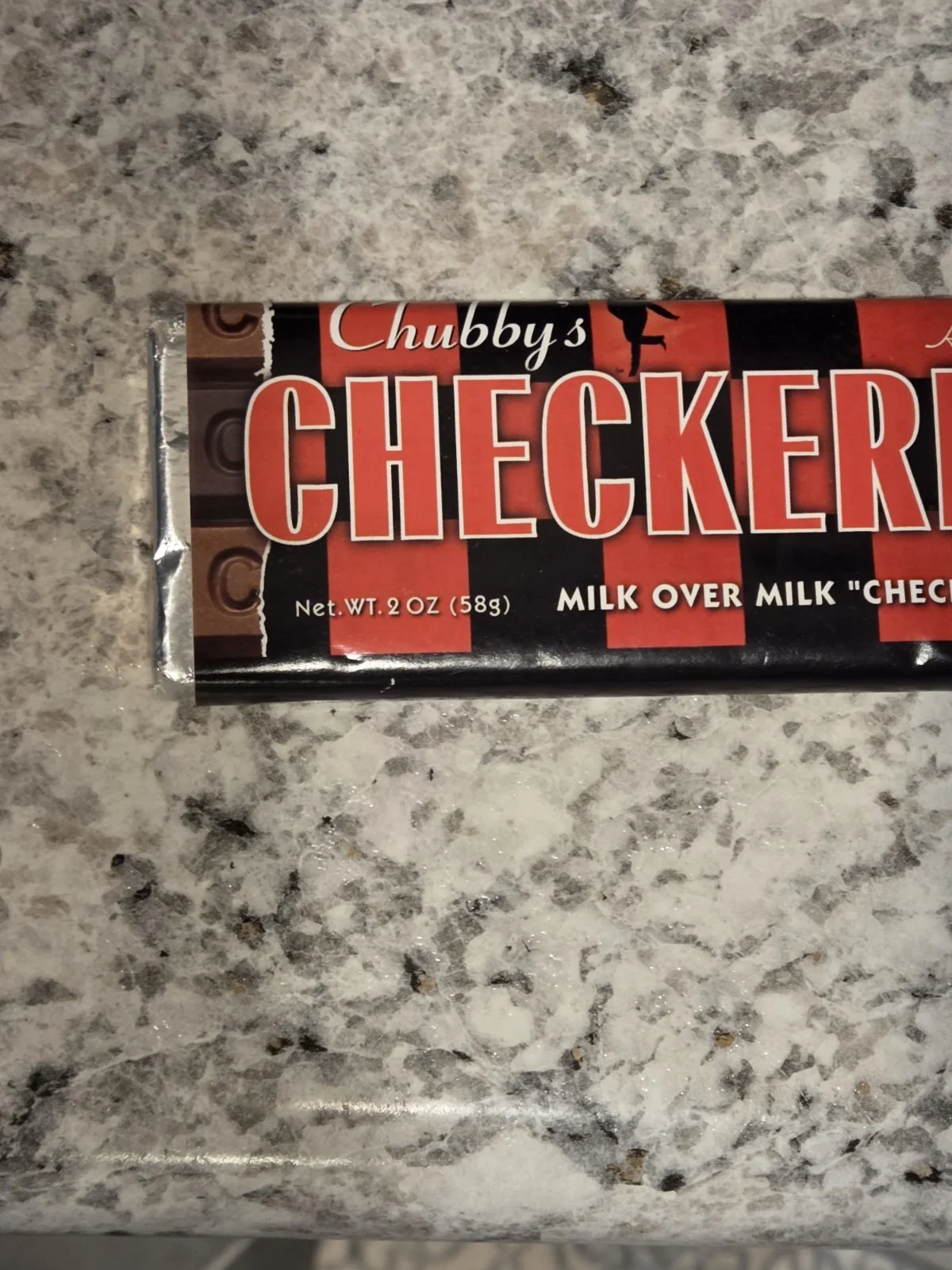 Vtg Signed Chubby Checker Checkerbar a Nice Piece of Chocolate Signed By An Icon, изображение 4