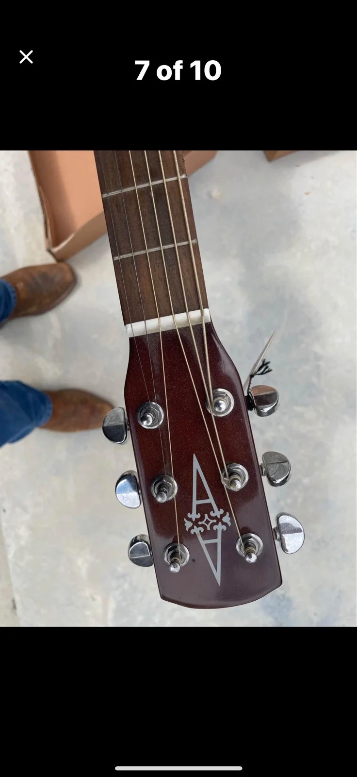 Acoustic Guitar Autographed By Deceased Country Legends and Radio Personalities, изображение 5