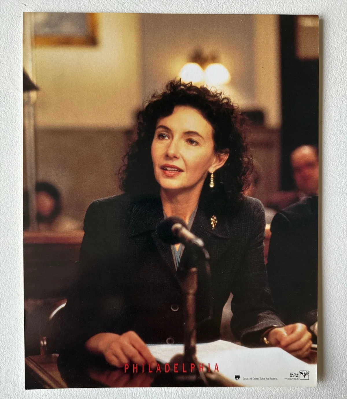 Philadelphia 1993 French Lobby Cards x7 – Tom Hanks – AIDS Awareness Card, изображение 5