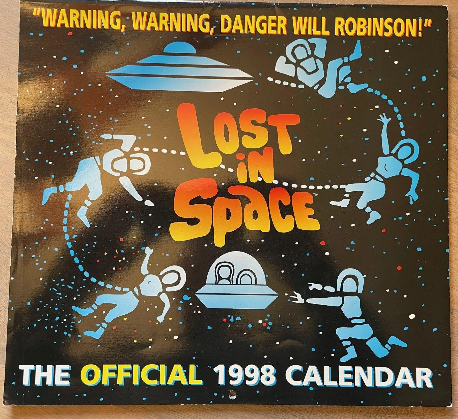 Lost in Space Calendar 1998 Signed by Mark Goddard / Autographed, image 2