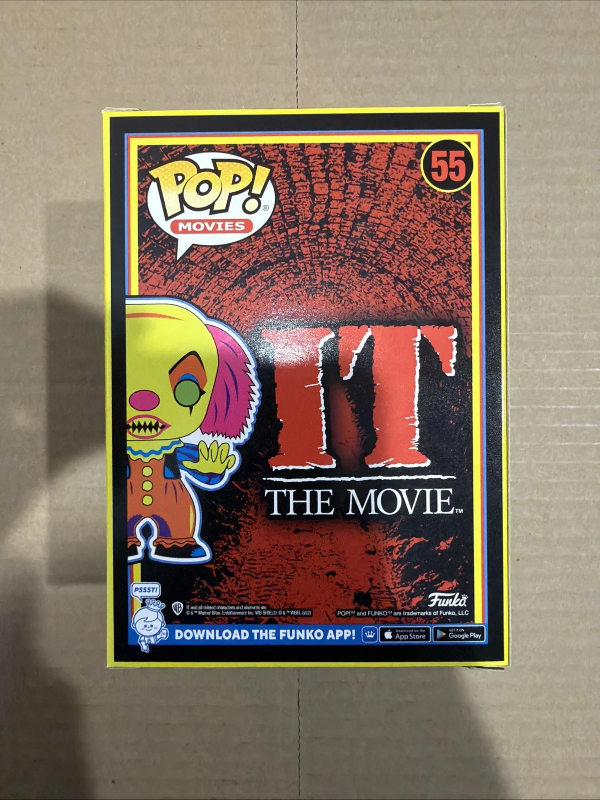Tim Curry — Tim Curry Signed/Autographed It Pennywise Funko Pop! OCCM & Curry Hologram COA, image 3