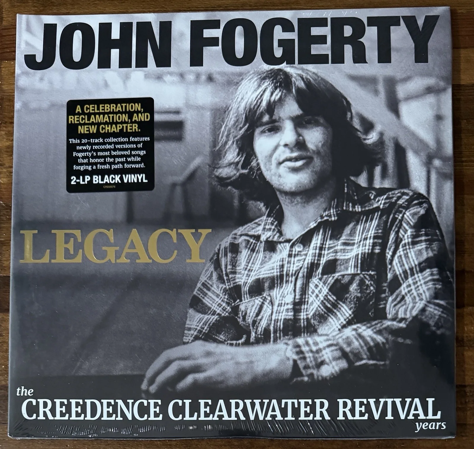 JOHN FOGERTY SIGNED LEGACY VINYL LP CREEDENCE CLEARWATER REVIVAL BECKETT BAS COA, изображение 5