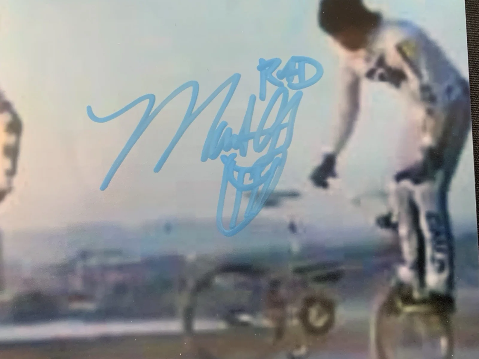 RL OSBORN & MARTIN APARIJO Signed RAD BMX Movie 8x10 Photo, изображение 3