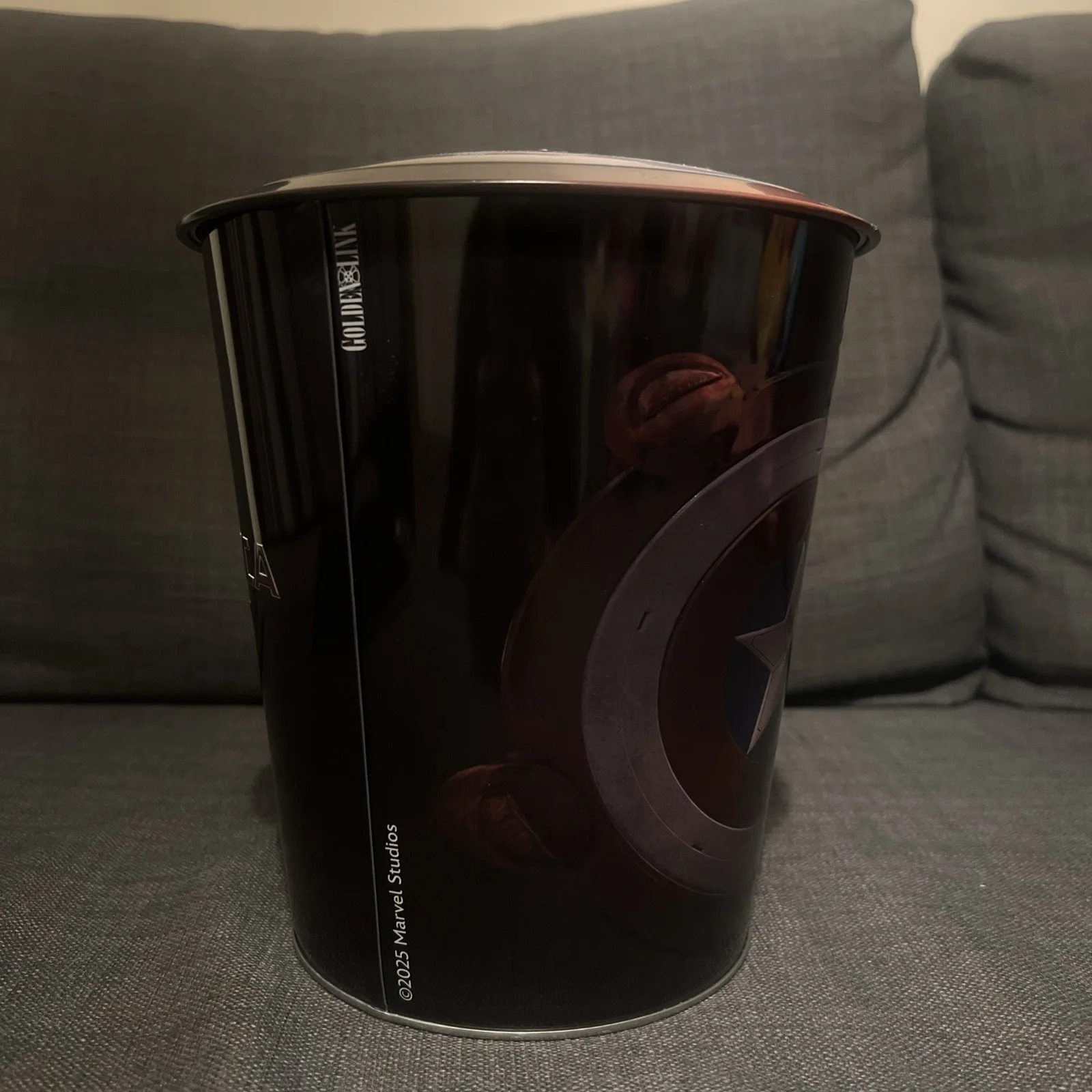 Marvel Captain America Brave New World Odeon Popcorn Bucket Brand New, изображение 3