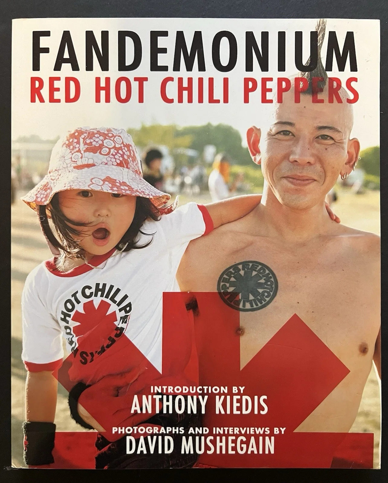 Authentic Red Hot Chili Peppers AUTOGRAPHED Fandemonium soft cover book signed, image 2