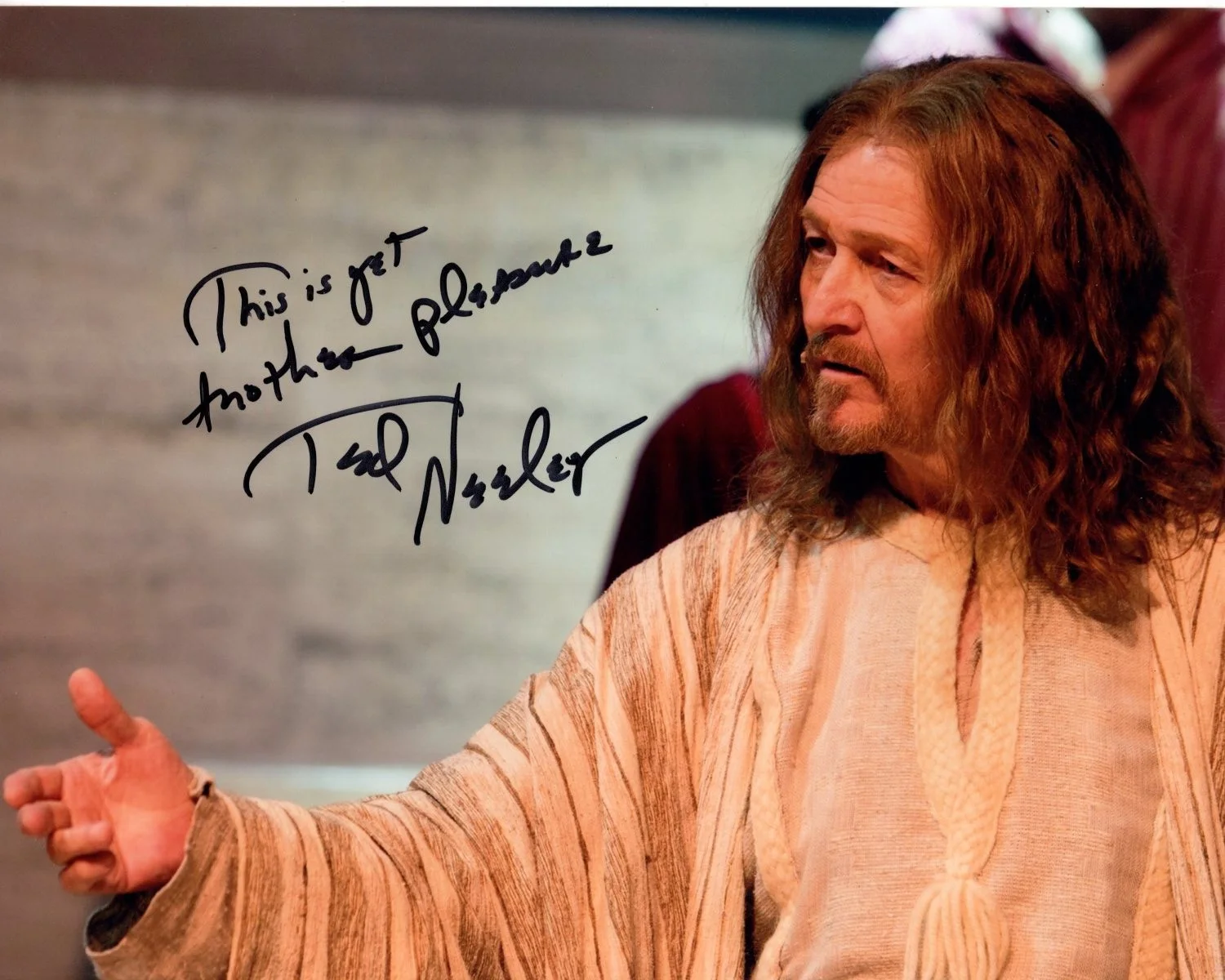 Ted Neeley — TED NEELEY signed autographed 8x10 JESUS CHRIST SUPERSTAR photo GREAT CONTENT