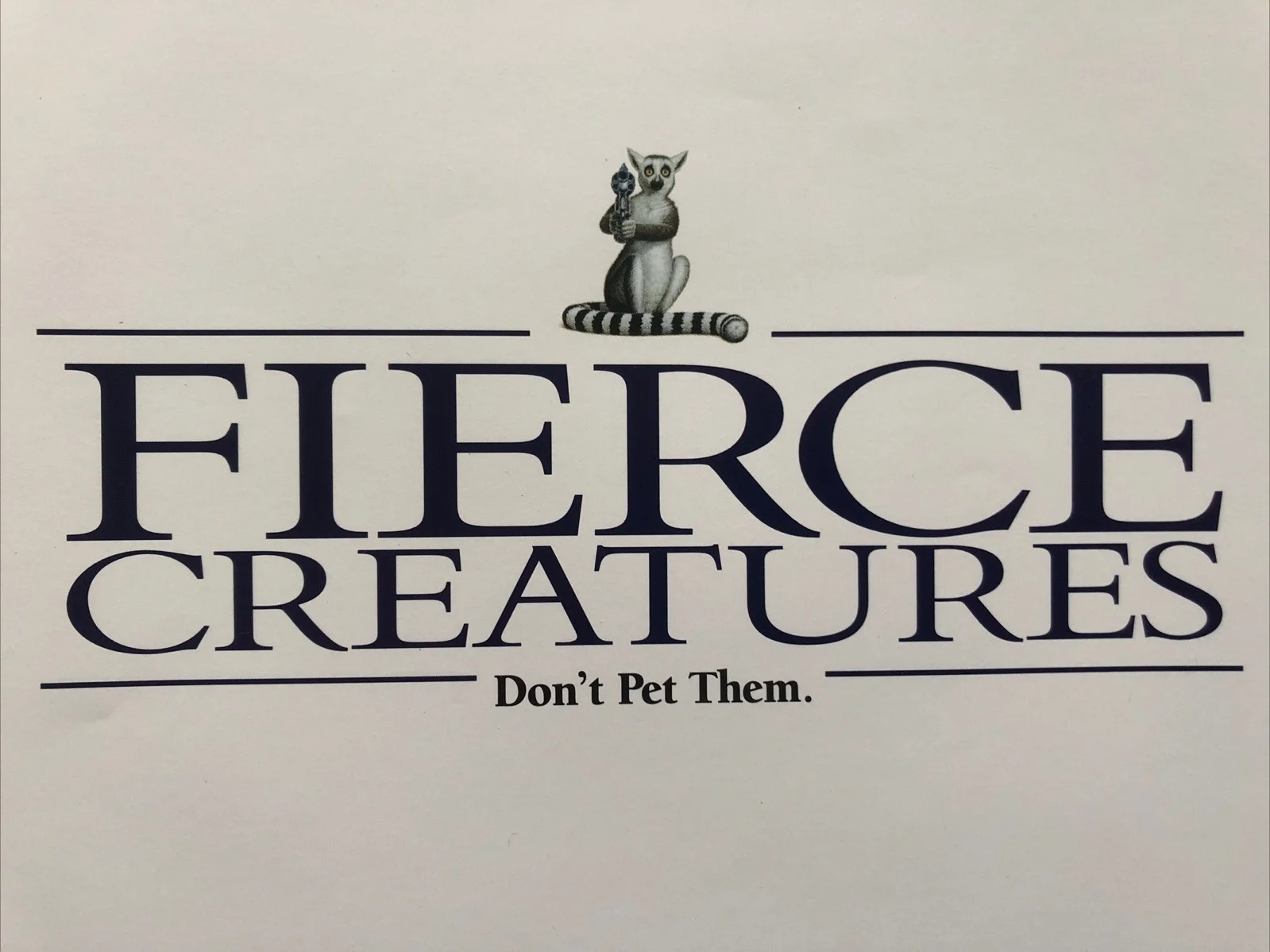 Cinema Film Mini Poster A3 - Fierce Creatures - John Cleese & Jamie Lee Curtis, изображение 4