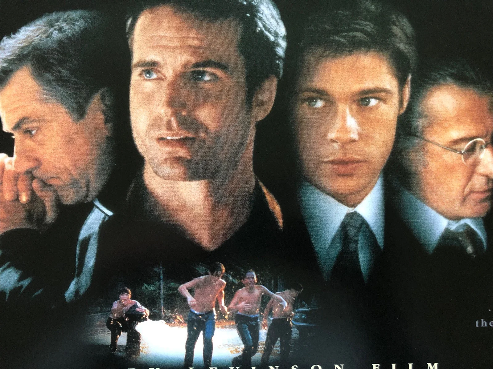 Cinema Film Mini Poster A3 Sleepers, Robert DeNiro, Brad Pitt, Kevin Bacon, изображение 2