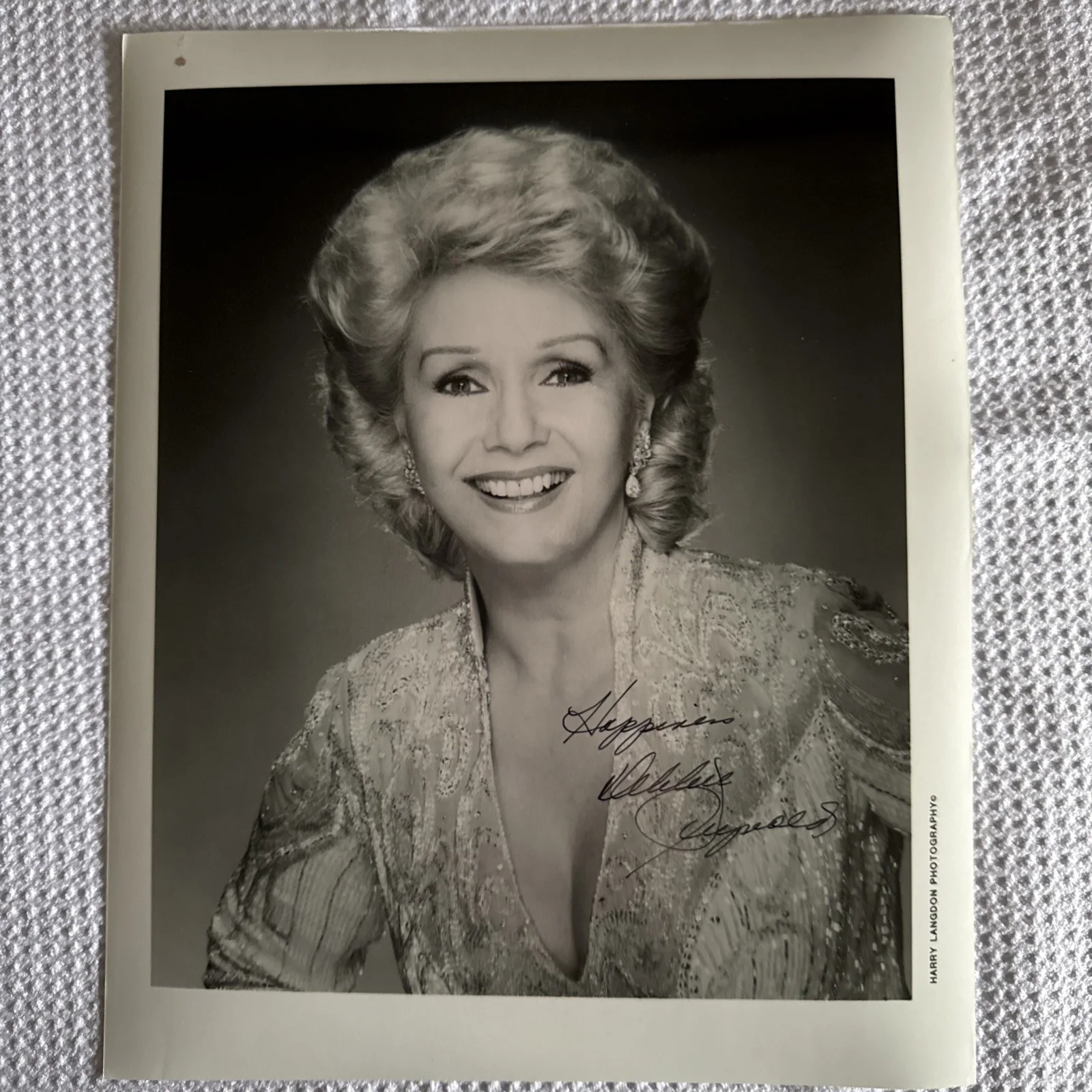 Debbie Reynolds SIGNED PHOTO Autograph COA 8x10 Tammy, изображение 2