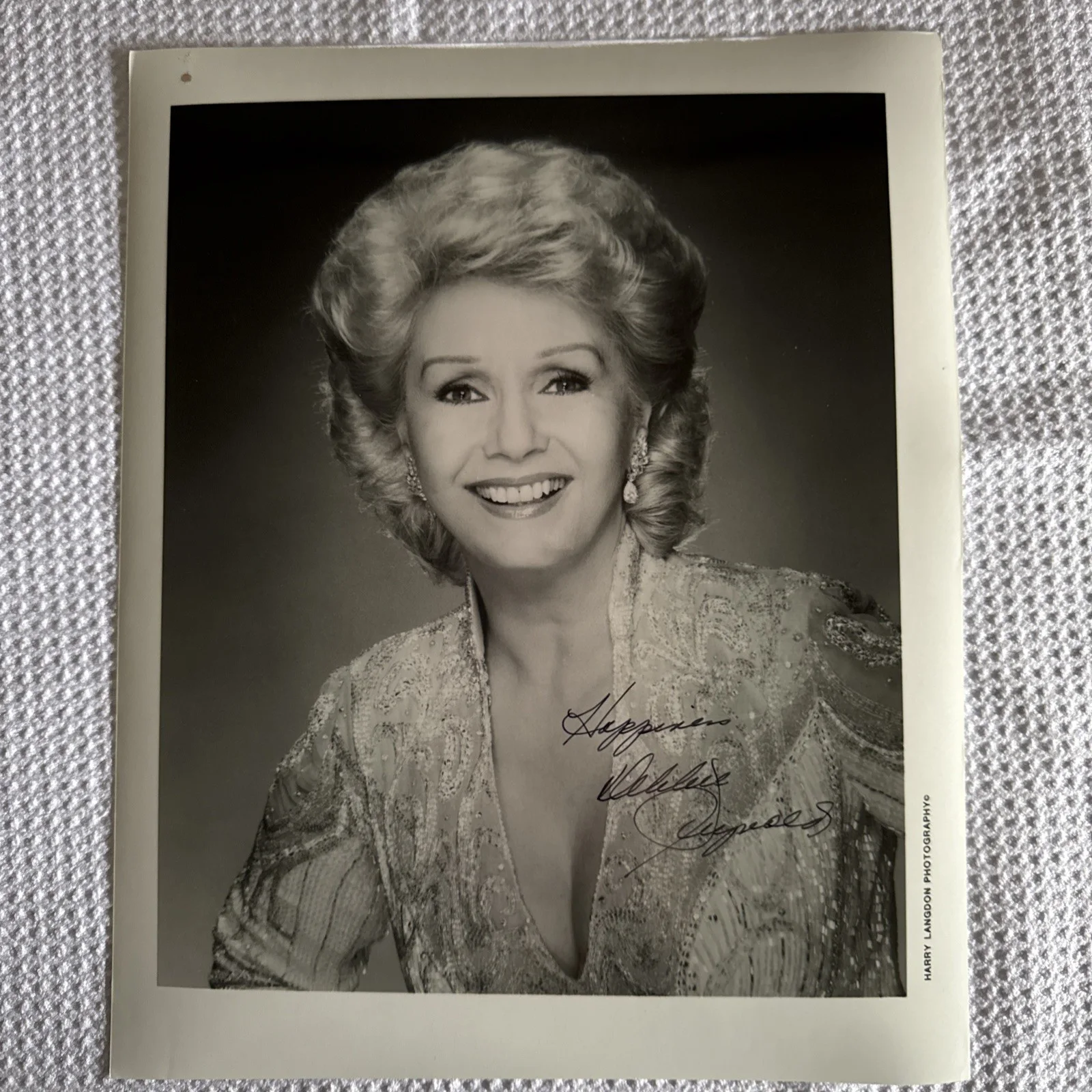 Debbie Reynolds SIGNED PHOTO Autograph COA 8x10 Tammy, изображение 3