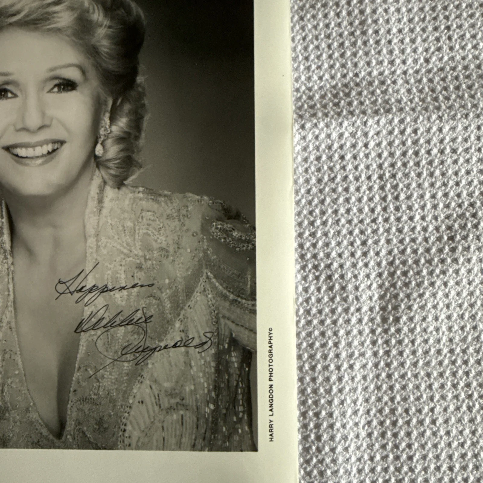 Debbie Reynolds SIGNED PHOTO Autograph COA 8x10 Tammy, изображение 4