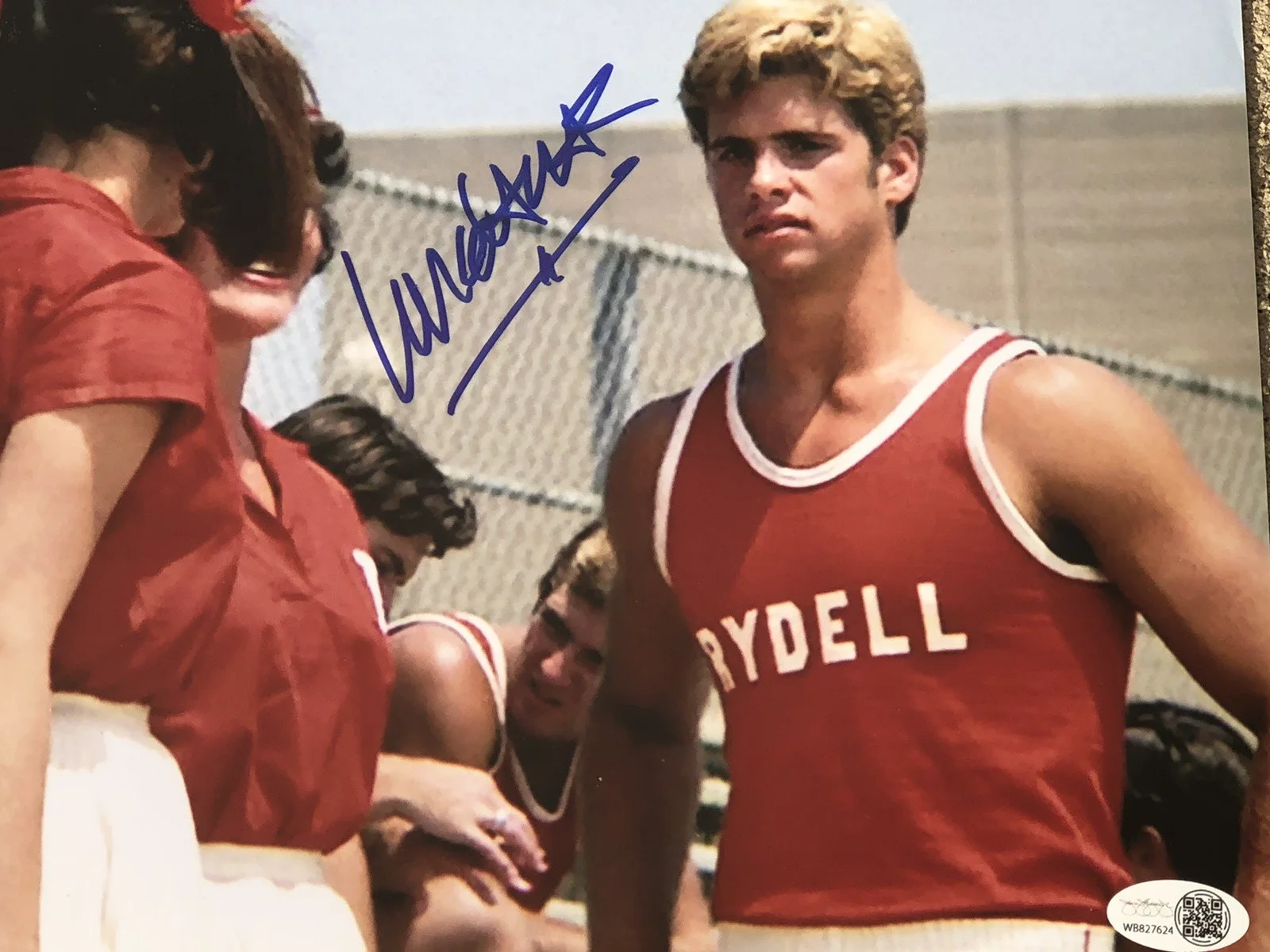 Lorenzo Lamas — LORENZO LAMAS ACTOR SIGNED 8X10 MOVIE GREASE TOM CHISUM SANDY'S LOVE RYDELL JSA, изображение 2