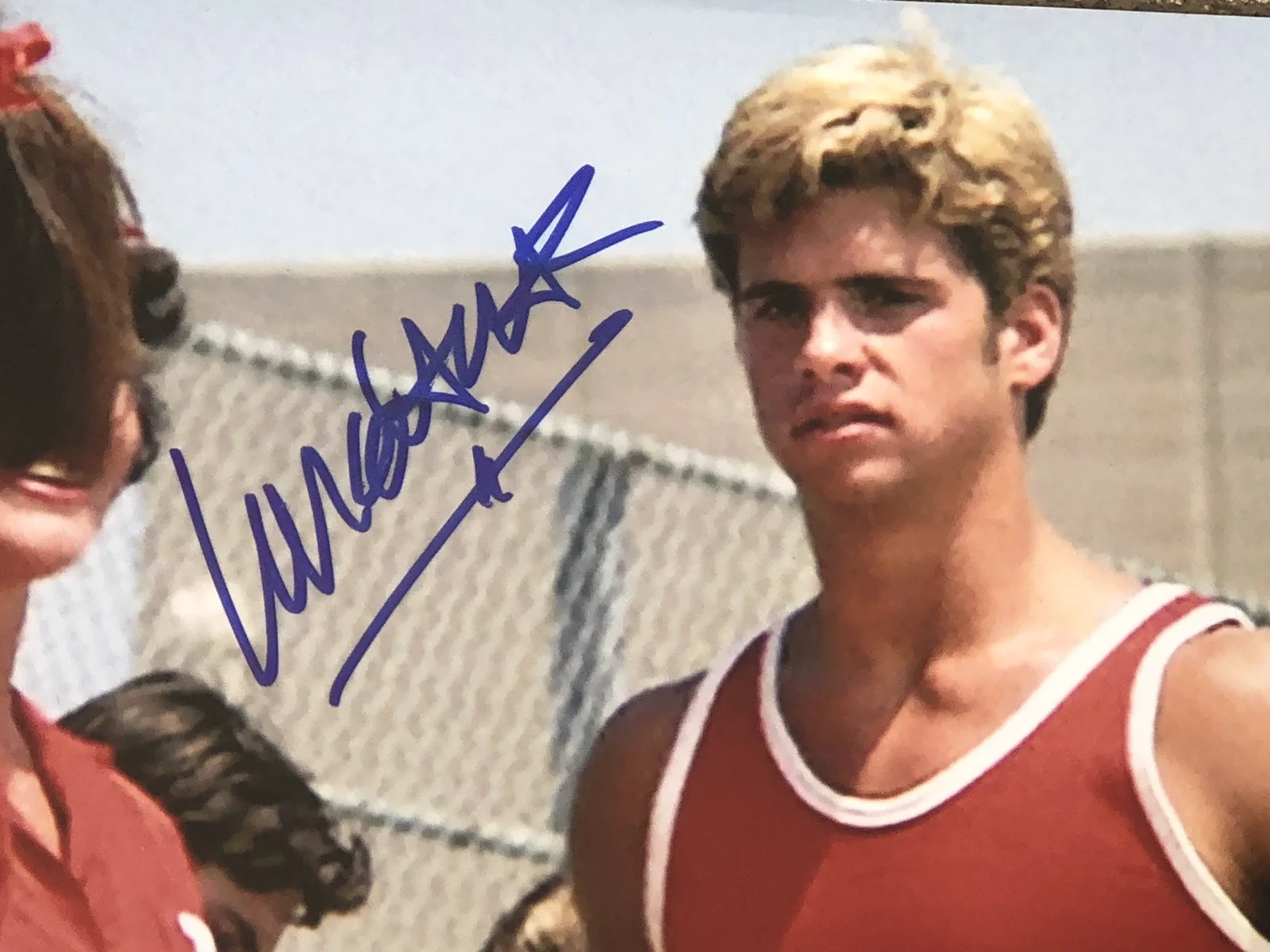 Lorenzo Lamas — LORENZO LAMAS ACTOR SIGNED 8X10 MOVIE GREASE TOM CHISUM SANDY'S LOVE RYDELL JSA, изображение 3