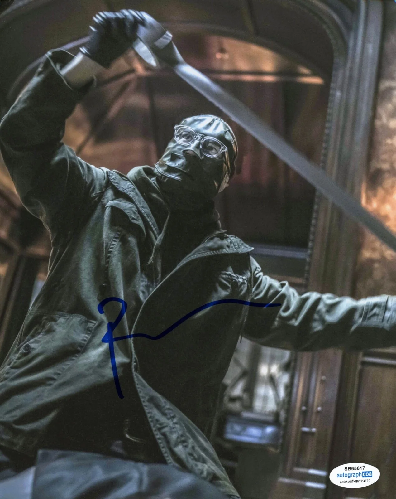 Paul Dano — Paul Dano signed "THE BATMAN" 8x10 Photo AUTOGRAPHED d PROOF Riddler ACOA COA, изображение 3