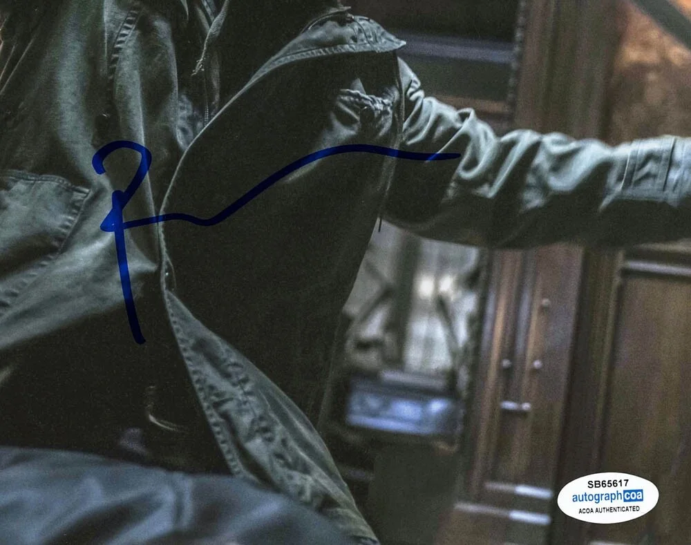 Paul Dano — Paul Dano signed "THE BATMAN" 8x10 Photo AUTOGRAPHED d PROOF Riddler ACOA COA, изображение 4