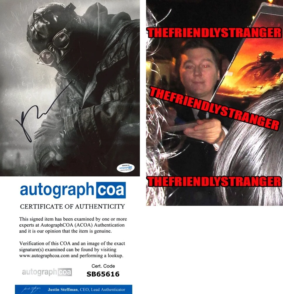 Paul Dano — Paul Dano signed "THE BATMAN" 8x10 Photo AUTOGRAPHED c PROOF Riddler ACOA COA