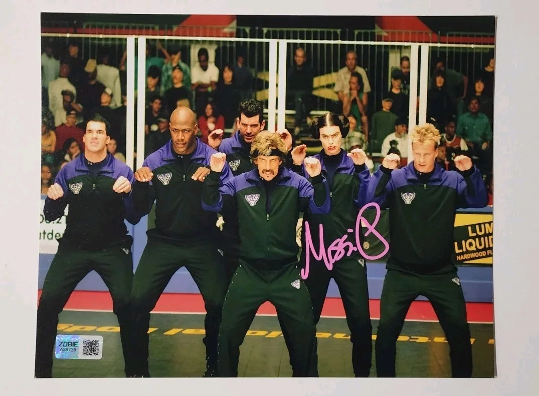 Missi Pyle — MISSI PYLE Autographed Color 8x10 Dodgeball w/Zobie COA
