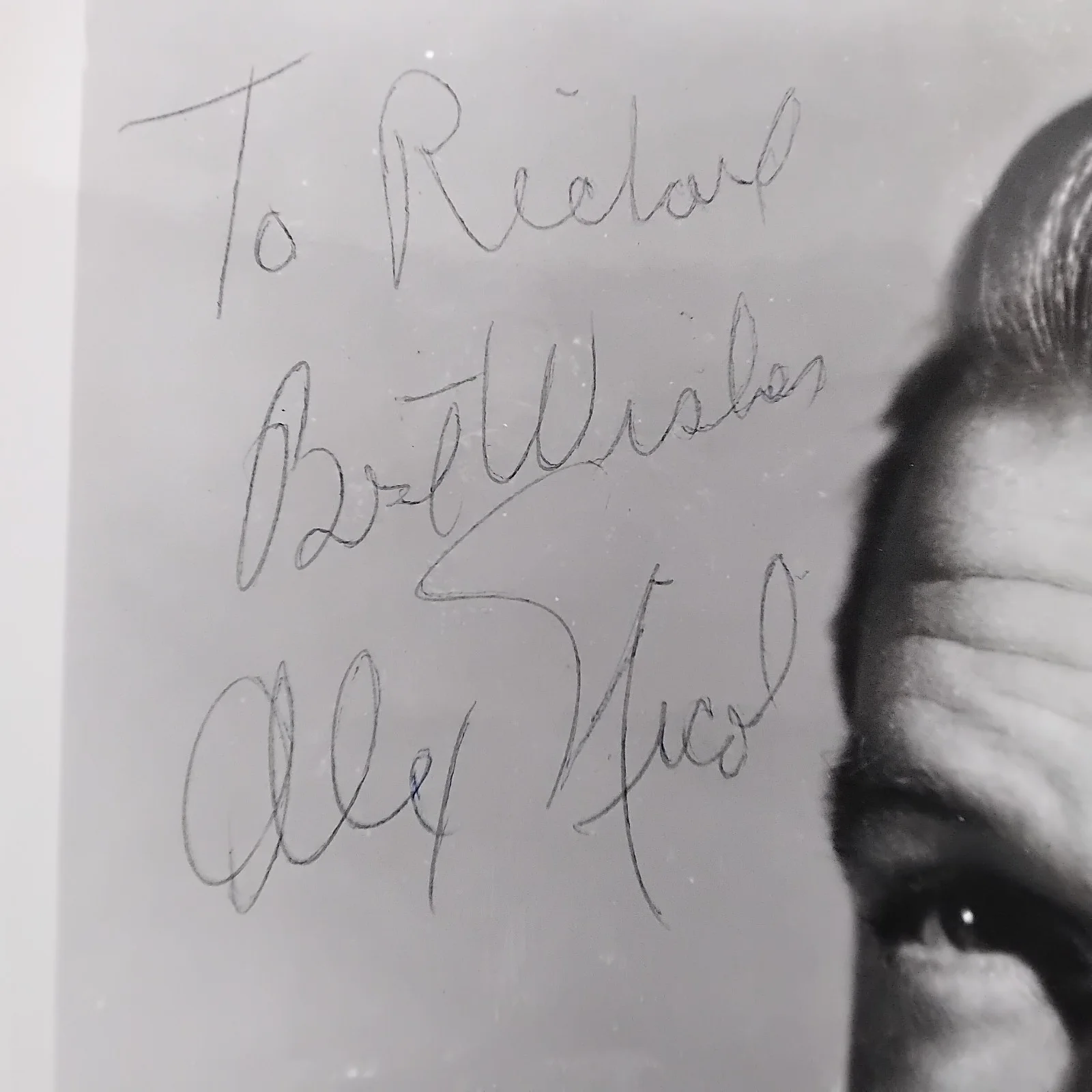 Alex Nicol SIGNED Photo Movie TV Actor Man from Laramie Westerns Screaming Skull, изображение 3