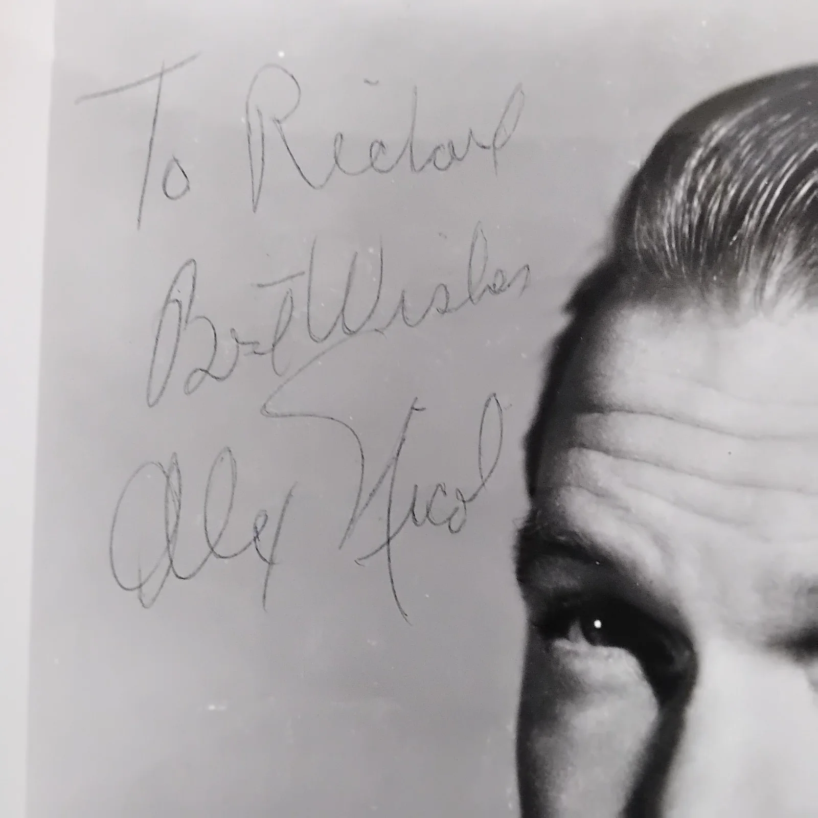 Alex Nicol SIGNED Photo Movie TV Actor Man from Laramie Westerns Screaming Skull, изображение 4